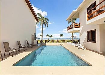 Community Pool with Beach Front View