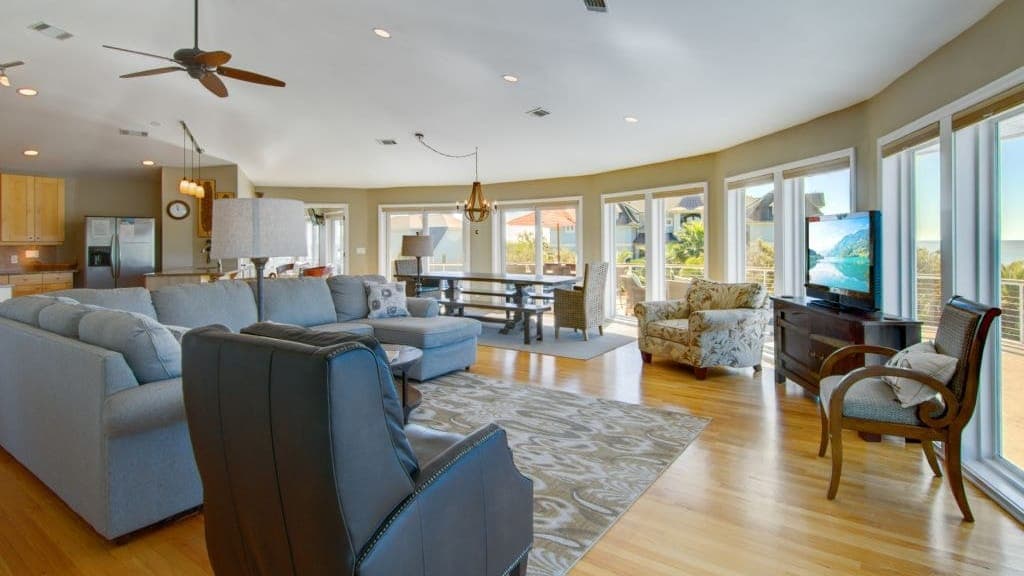 Incredible Main Great Room w/ Windows Galore