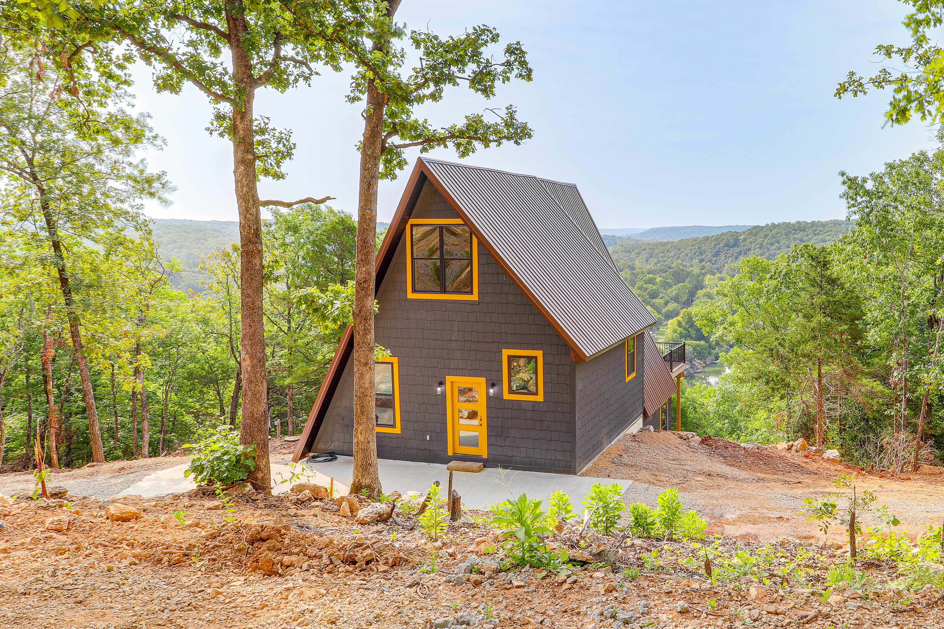 Property Image 1 - A-Frame Hardy Cabin w/ Spring River Views!