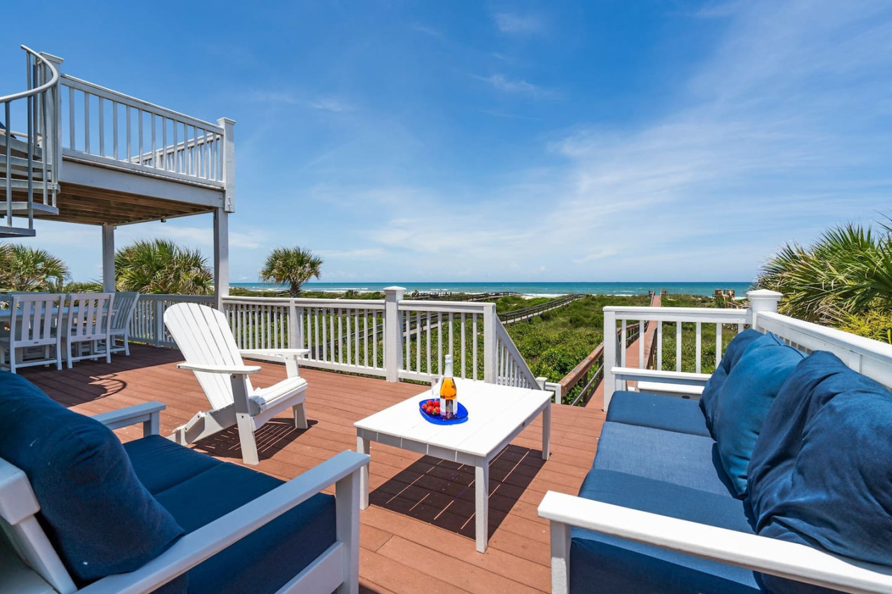 Property Image 2 - All Decked Out- Beach, 3 levels of decks plus Pool Table