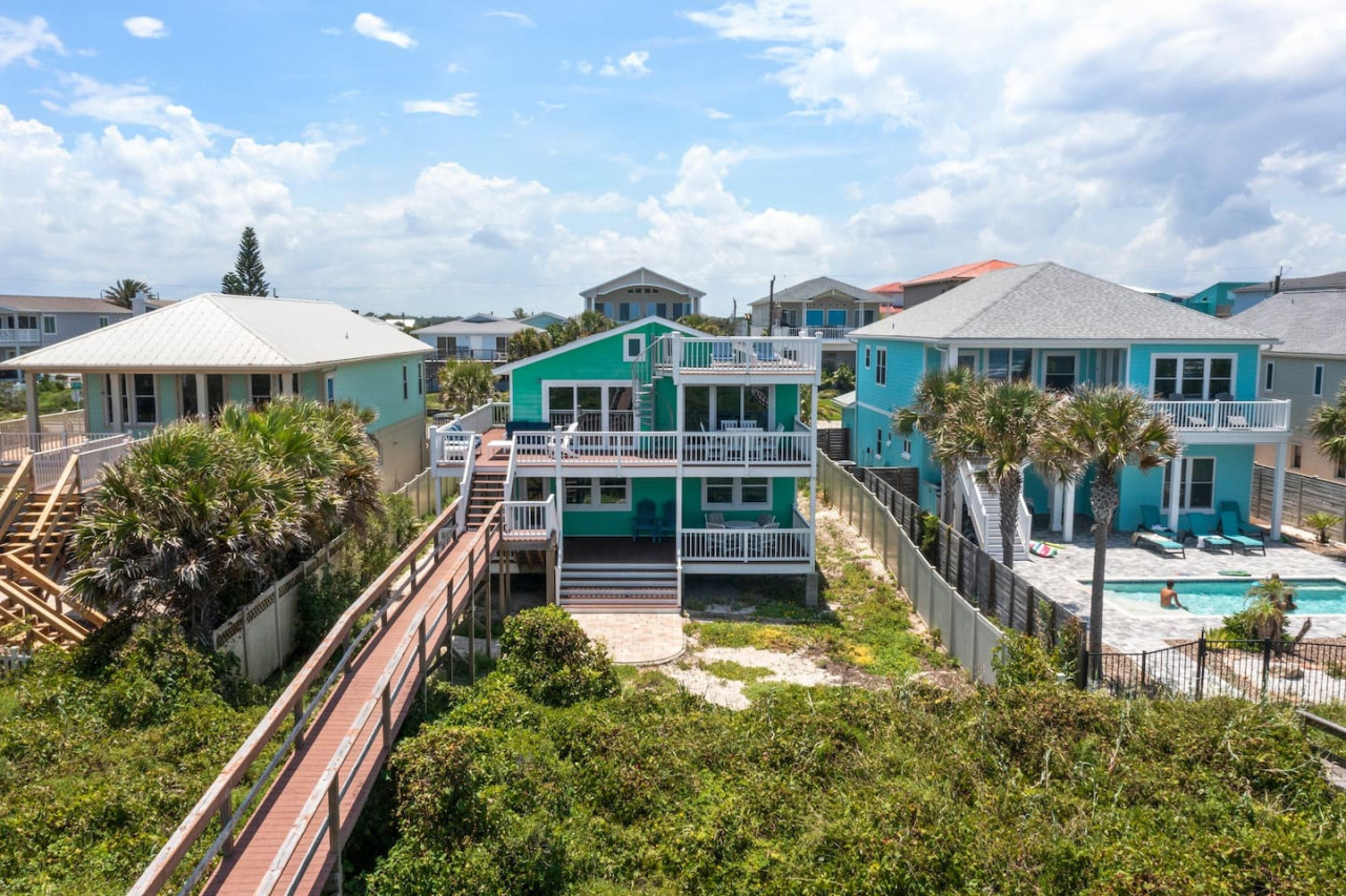 Property Image 1 - All Decked Out- Beach, 3 levels of decks plus Pool Table