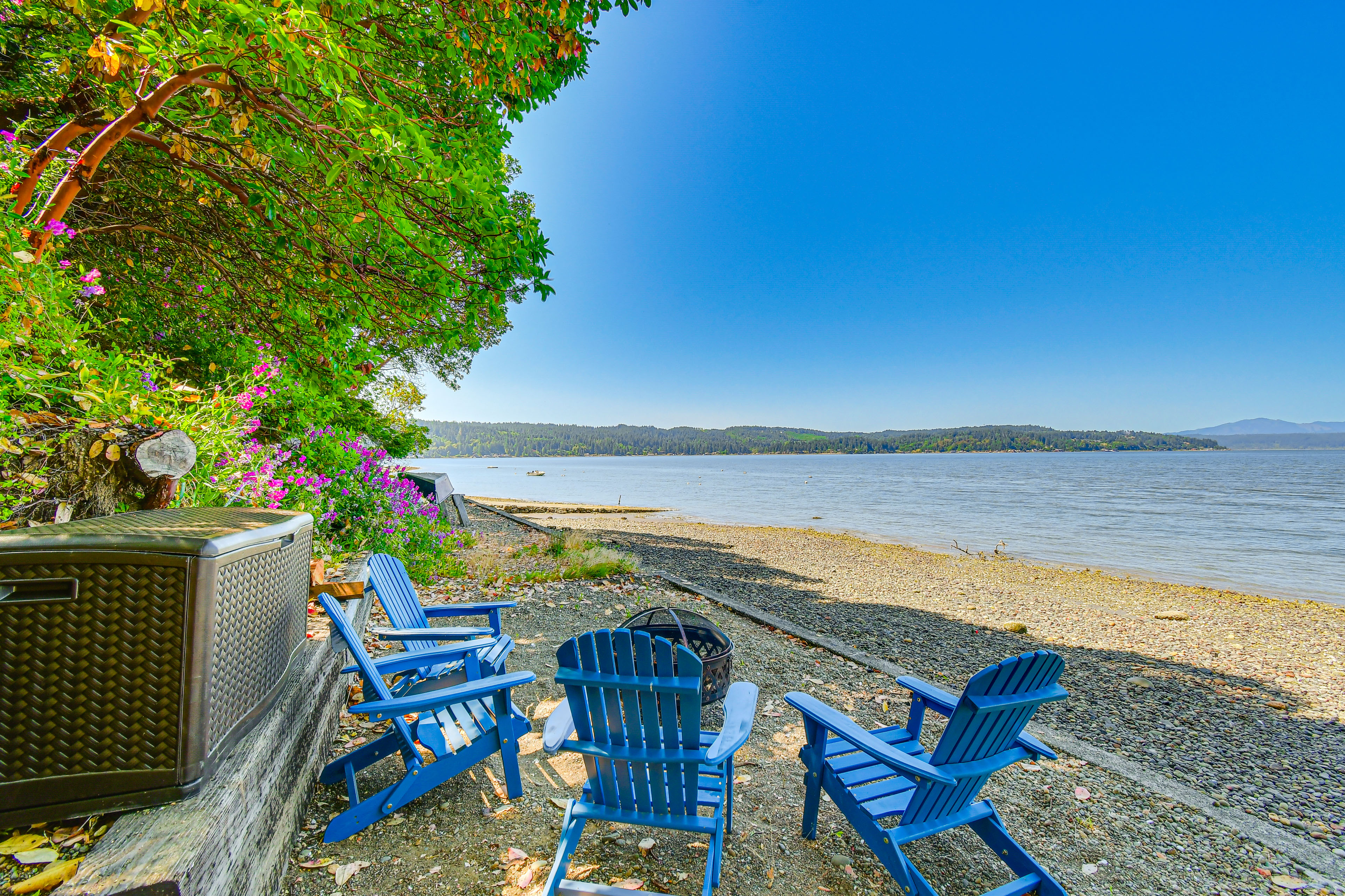 Property Image 1 - Scenic Hood Canal Home w/ Private Beach & Hot Tub!