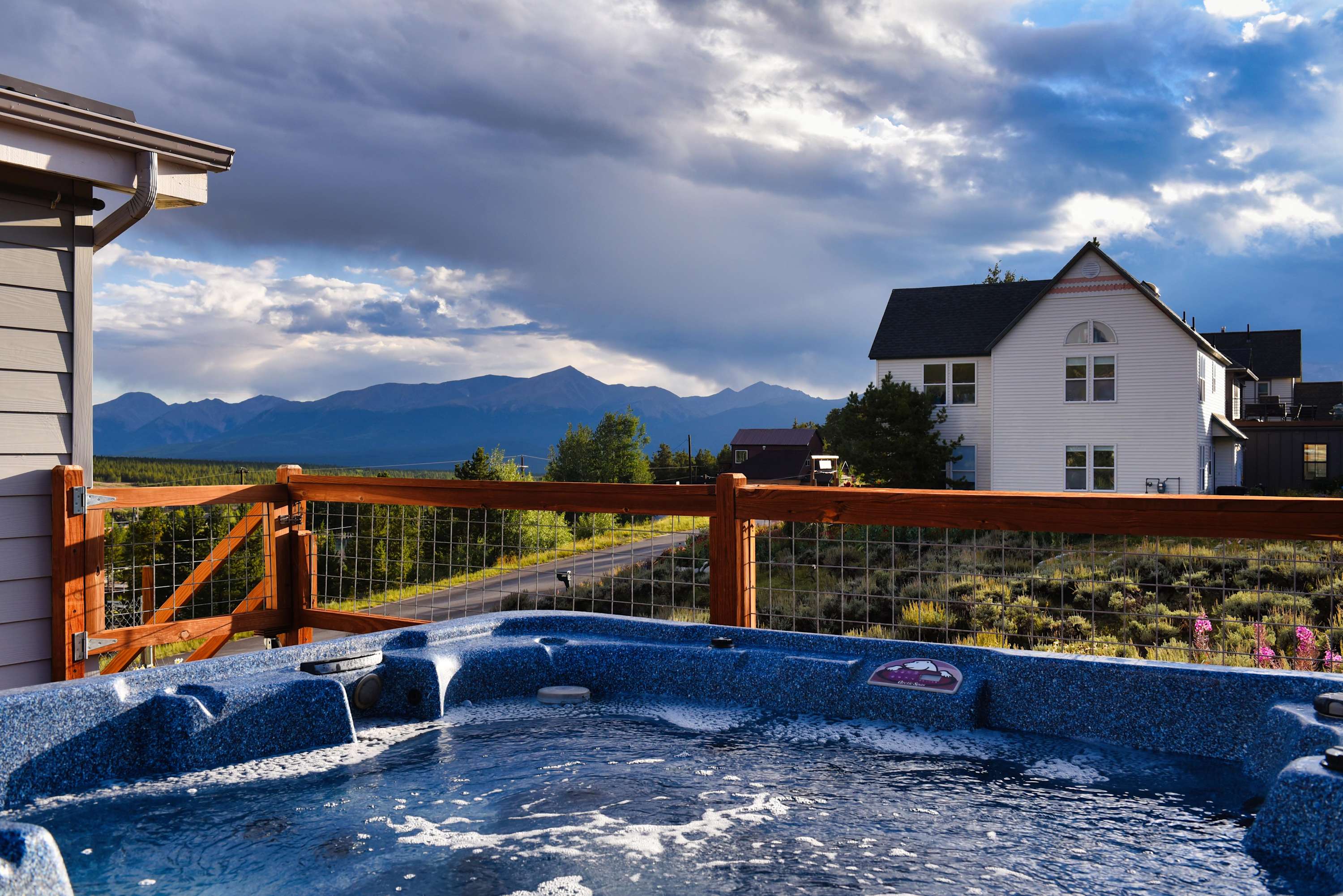 Mountain View from the Hot Tub