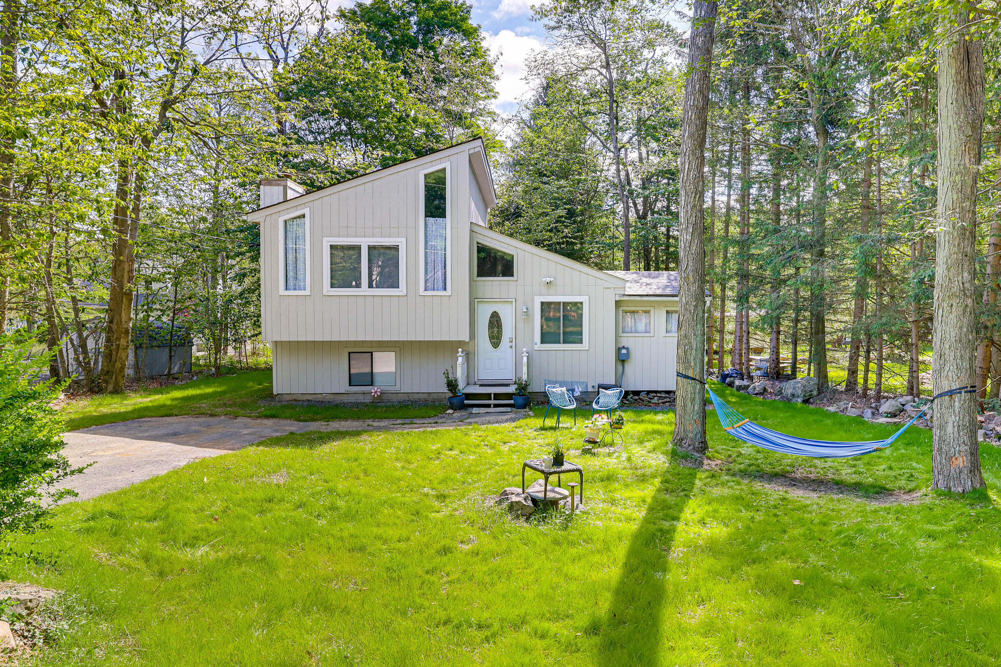 Property Image 2 - Stylish Tobyhanna Home w/ Fire Pit + Lake Access!