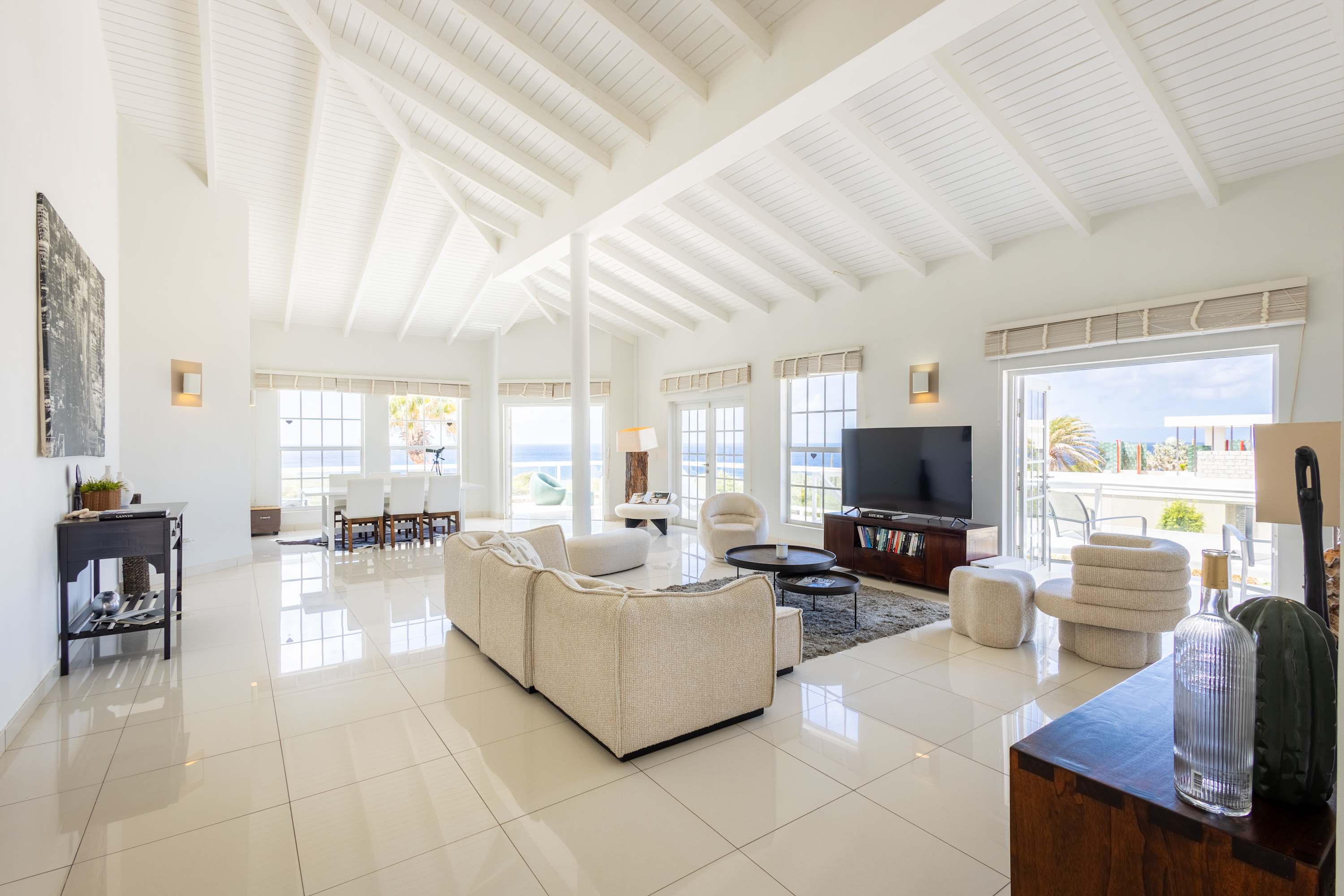 Living Room with Ocean View