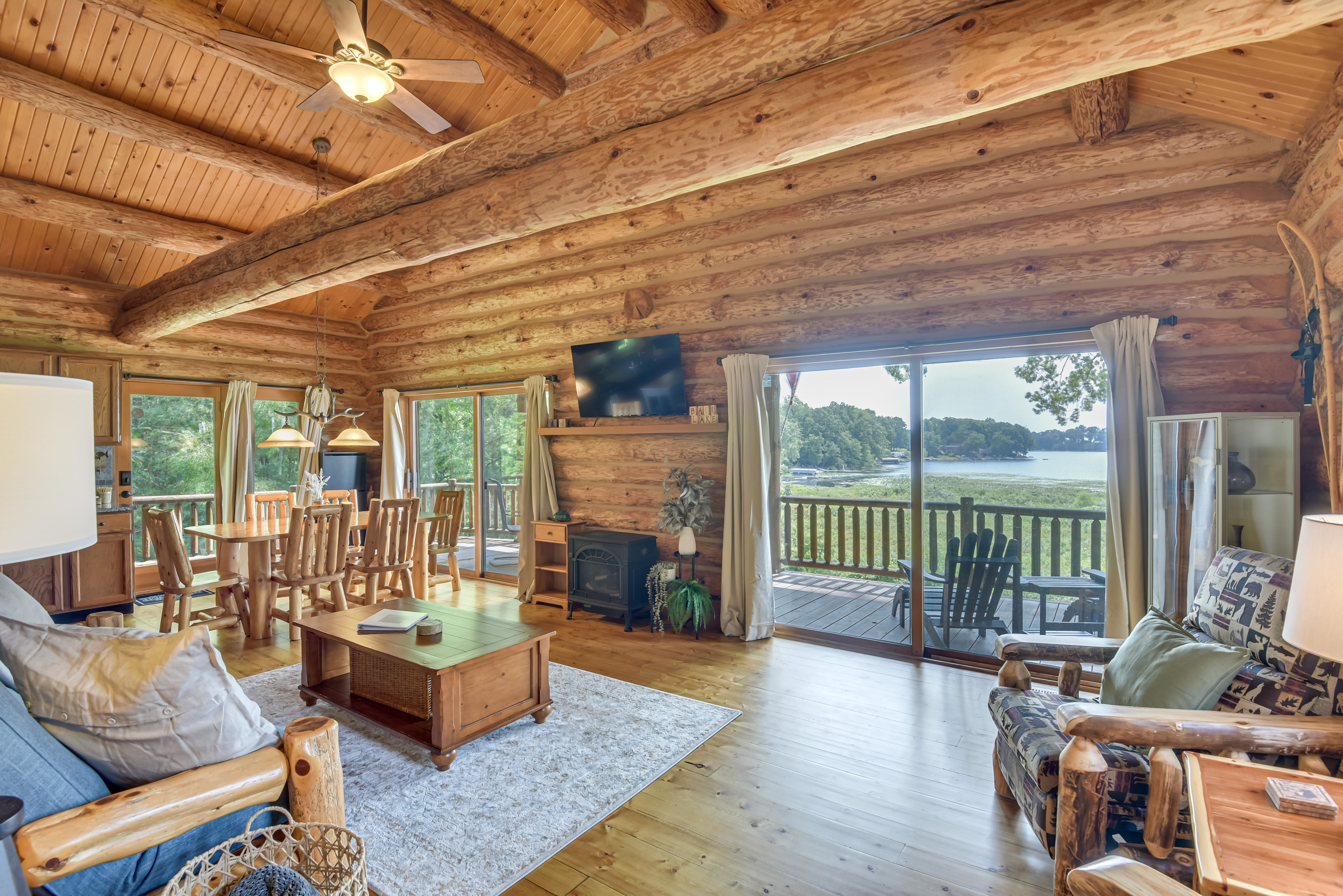 Property Image 2 - Lakefront Jones Cabin w/ Private Dock & Game Room!