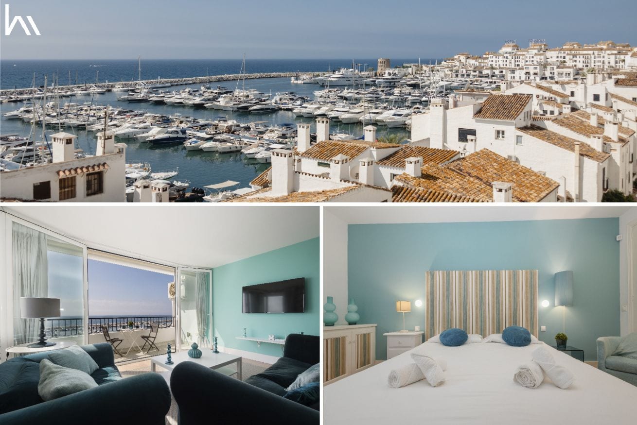 Property Image 1 - Apartment, with stunning sea views, in the attractive tourist Puerto Banus