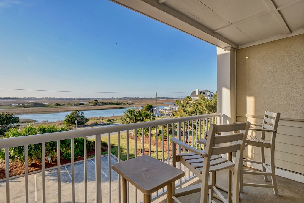 Enjoy a sunset from the front porch