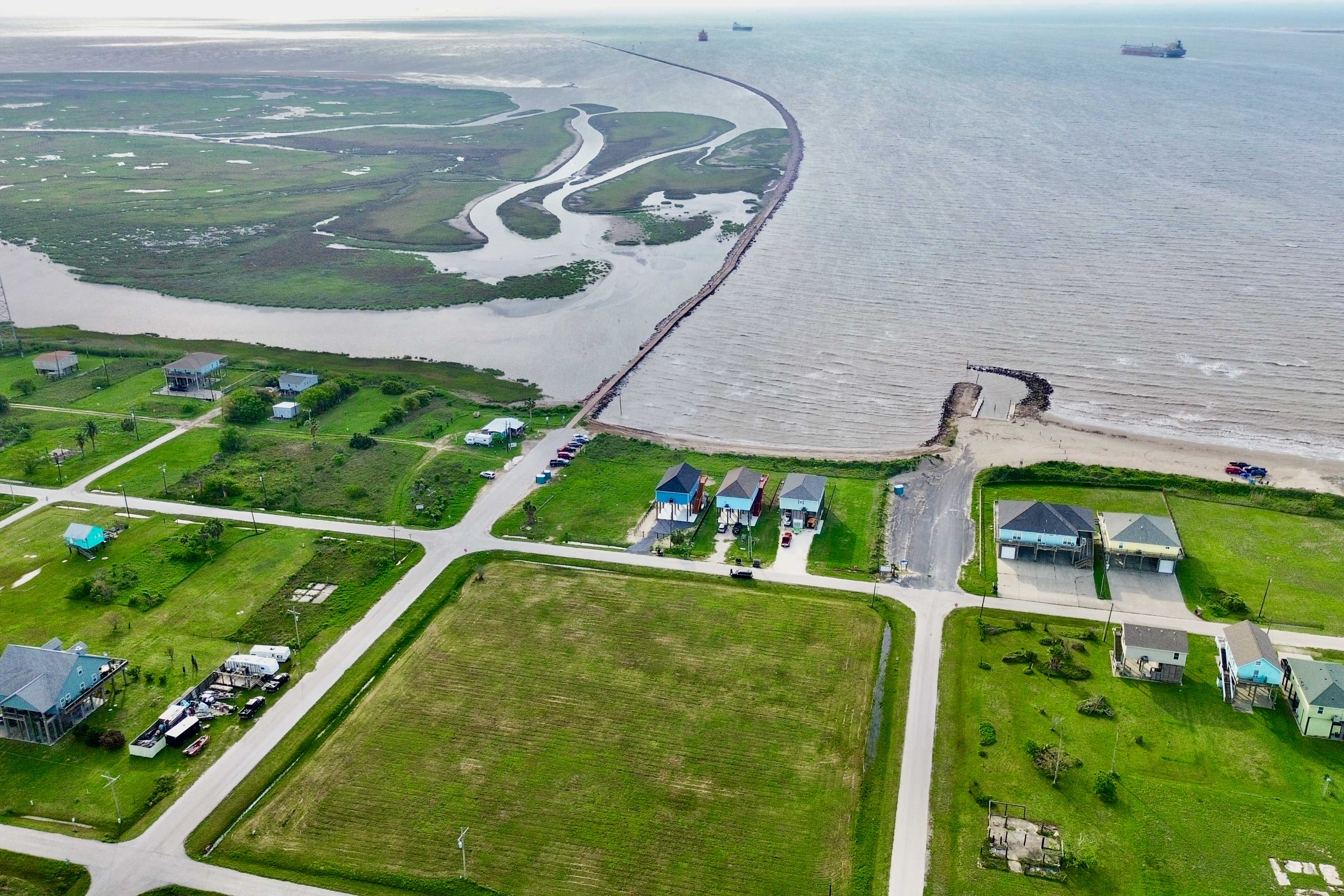 Port Bolivar Beach House w/ Oceanfront Views!