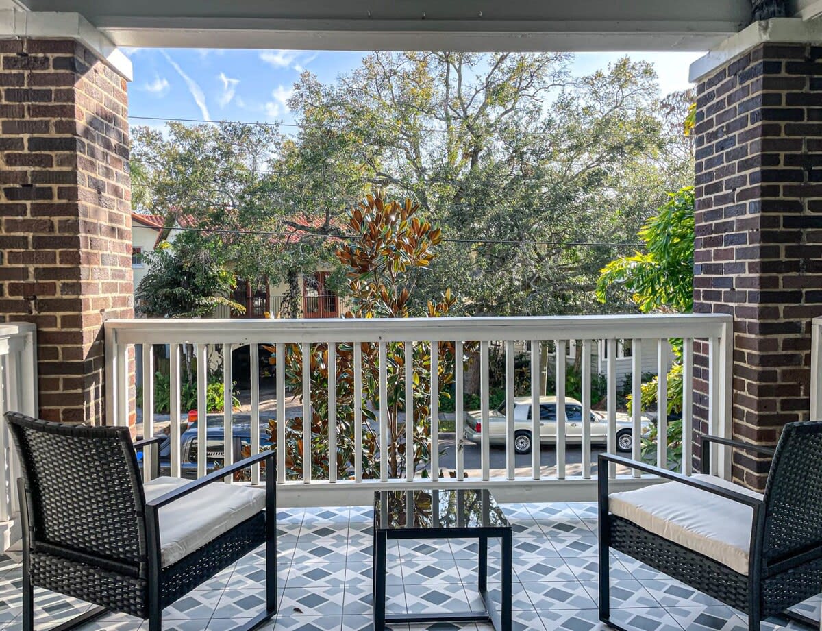 Private Balcony with Seating