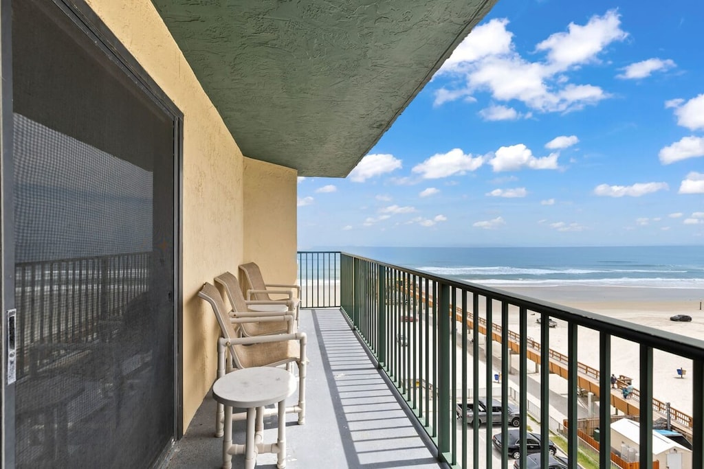 Private Balcony with Beach View