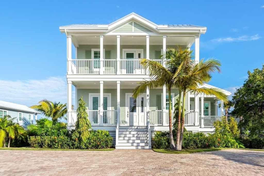 Front Porches and Large Driveway for Multiple Vehicles