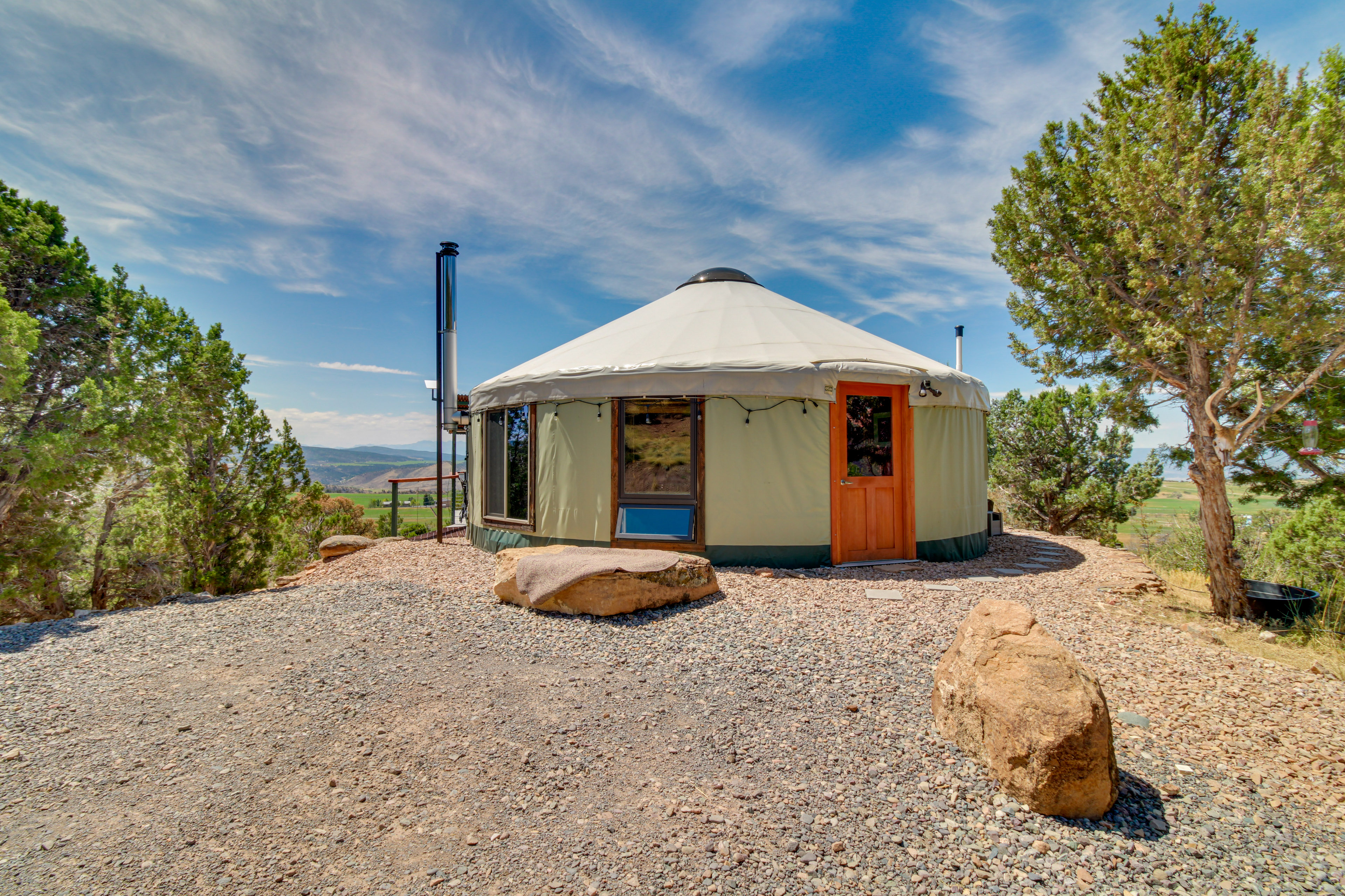 Property Image 1 - Mountainside Yurt w/ Views < 3 Mi to Black Canyon!