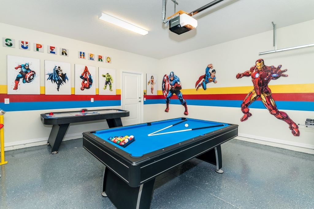 Fun for everyone in our spacious game room!