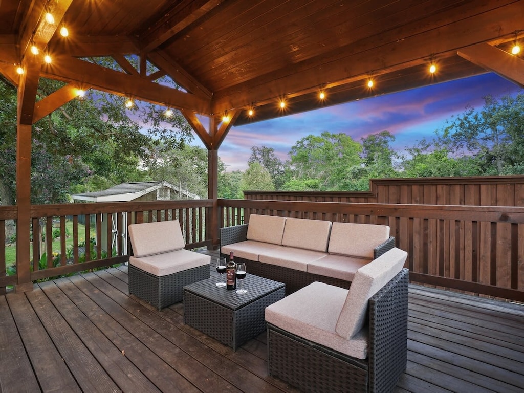 Can’t get enough of our warm Texas weather? This covered gazebo is perfect for those who need a bit of shade but aren’t ready to go indoors yet!