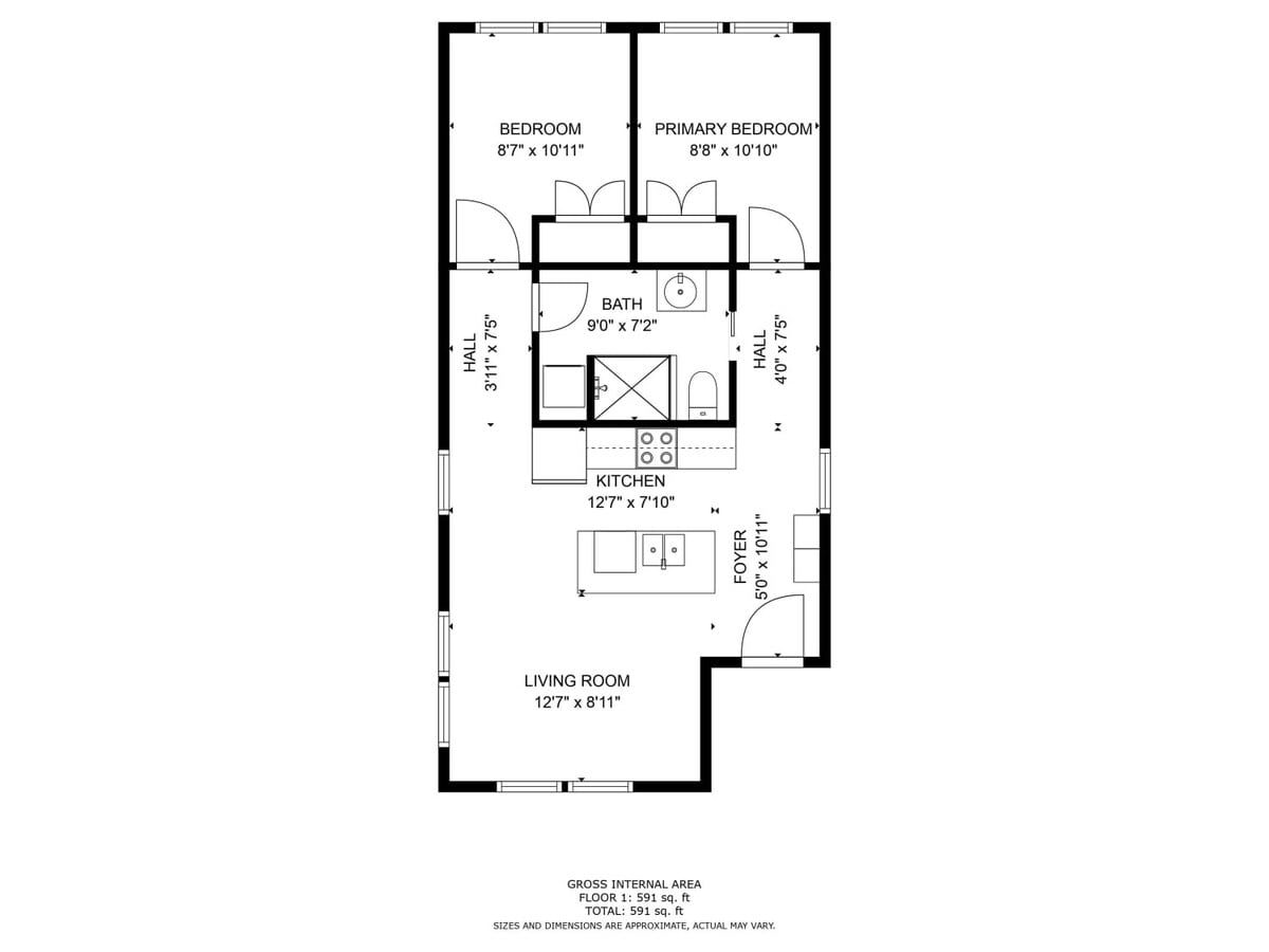 Magnolia Park Retreat -3 Separate Units w Backyard