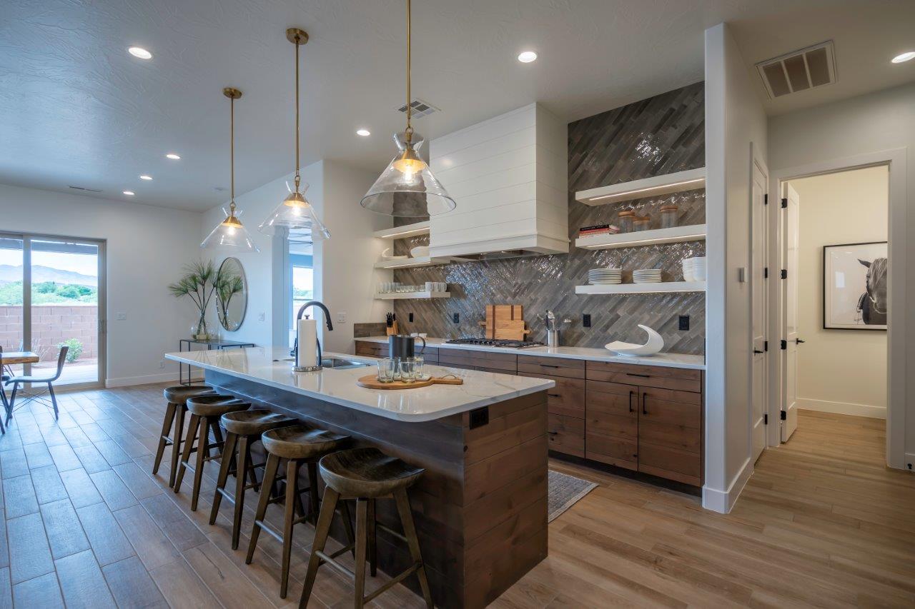 Check out this incredibly beautiful kitchen at The Upgrade!