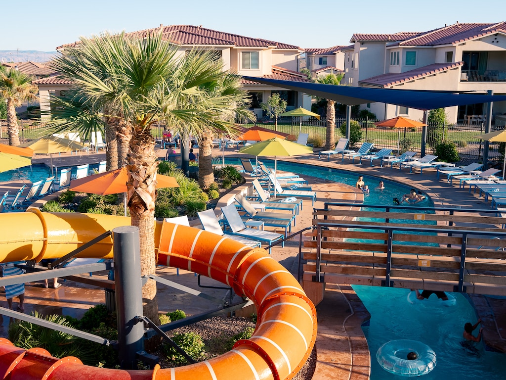 Access to one-of-a-kind resort amenities including lazy river, slide, pool, and more!