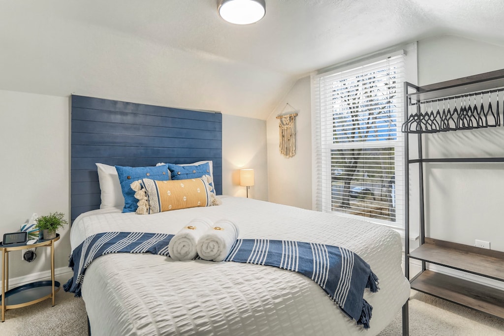 Take in all the beauty Colorado has to offer and enjoy the comfort of our bedroom after a long day of exploring!