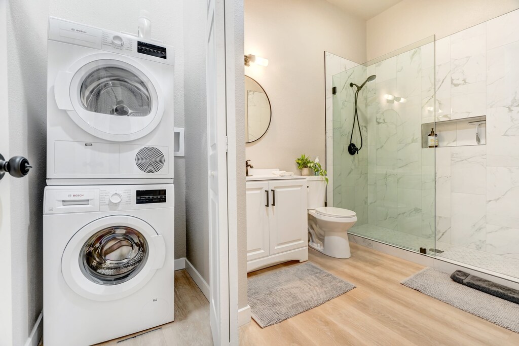 Laundry Convenience at Your Fingertips! We Provide a Washer and Dryer Inside the Rental for Your Use