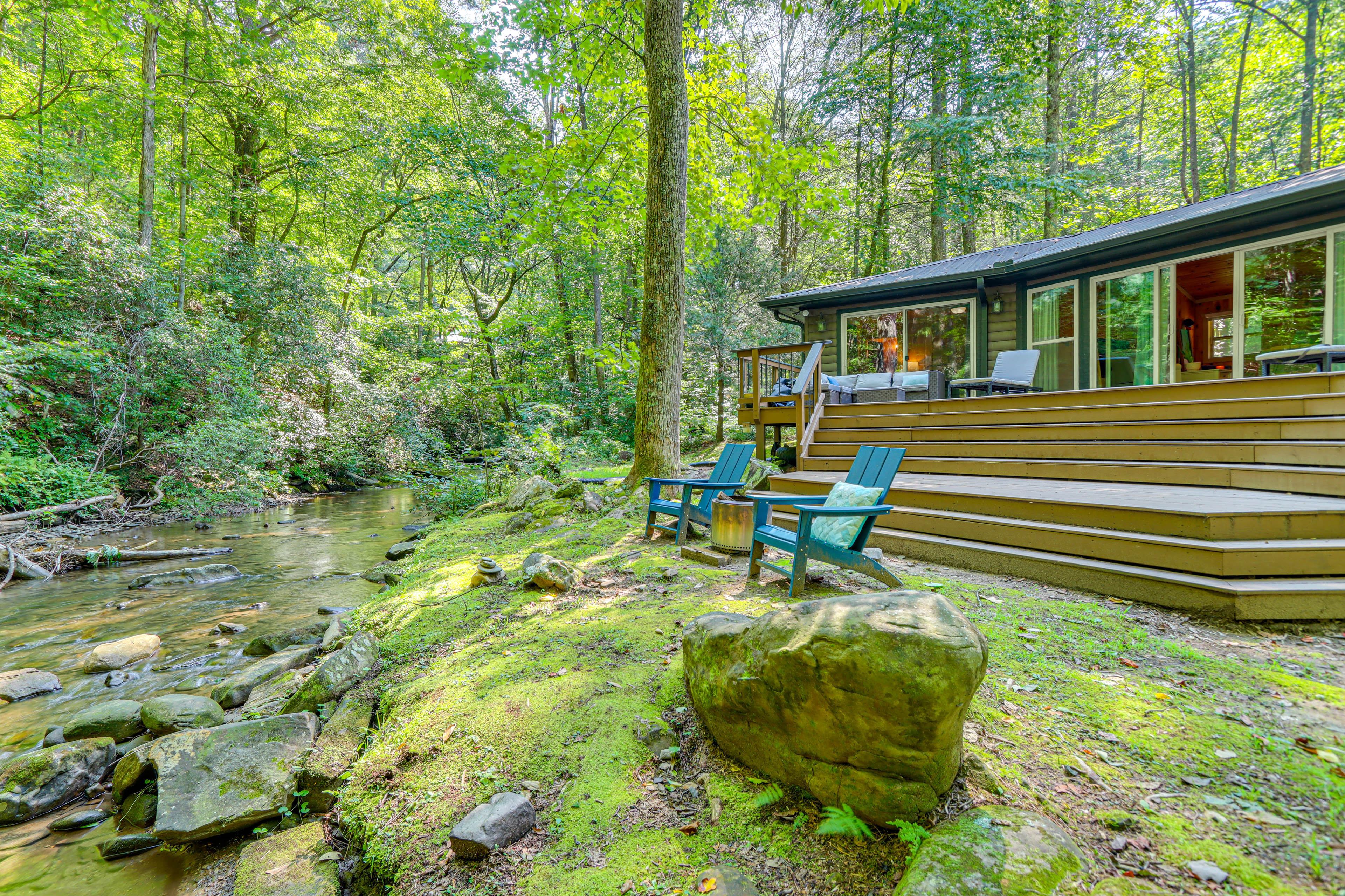 Property Image 1 - Creekside Cabin Rental ~ 8 Mi to Downtown Ellijay!