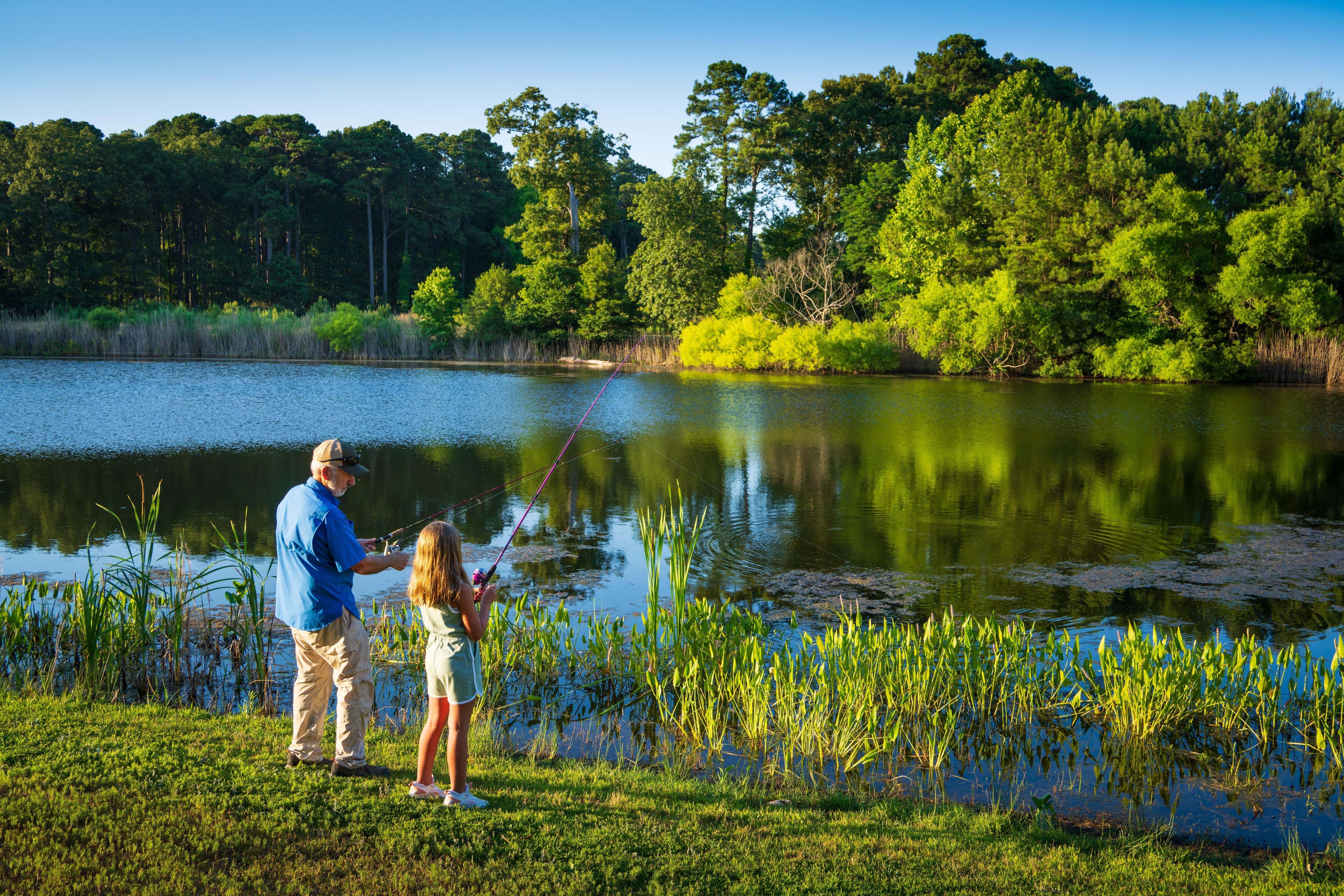 From shallow water sight fishing on the Lower Eastern Shore, to casting for red drum and striped bass in the tidal waters of the Bay, to surf fishing the wild, unspoiled beaches of the Eastern Shore’s Barrier Islands, fishing is a thing of beauty here.