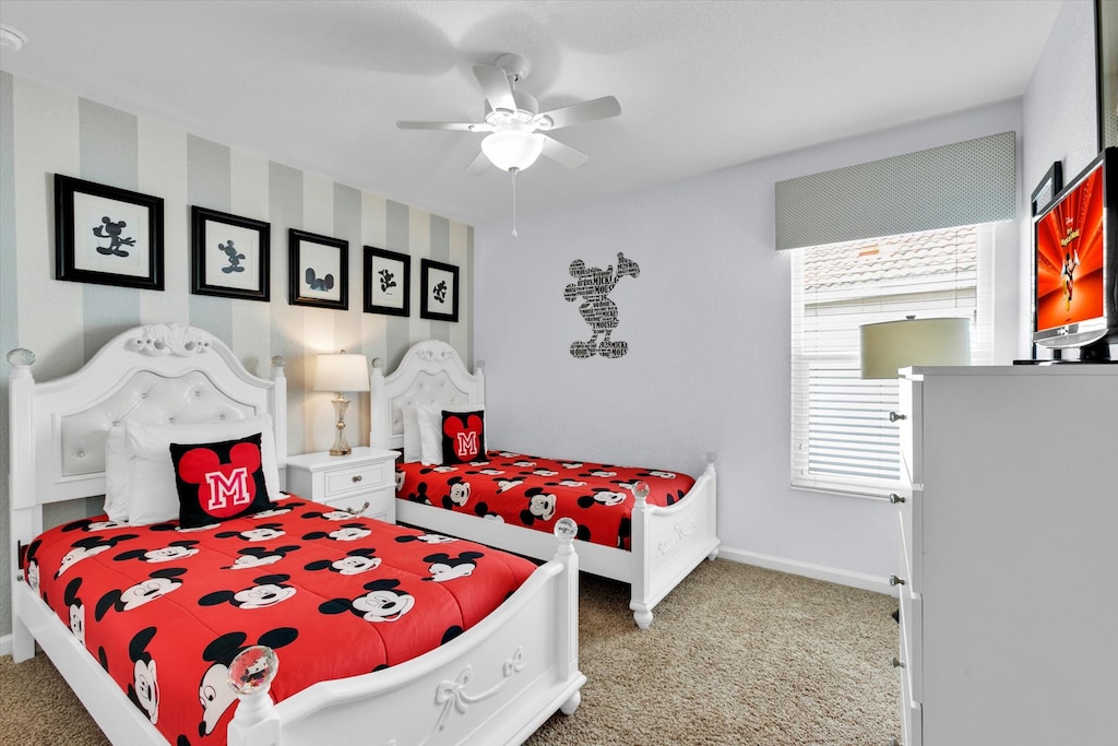 Two Twins Bedroom 4 Upstairs
Mickey Theme