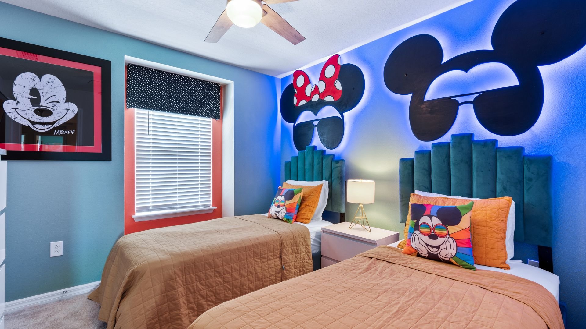 Two Twins Bedroom 5
Mickey Theme