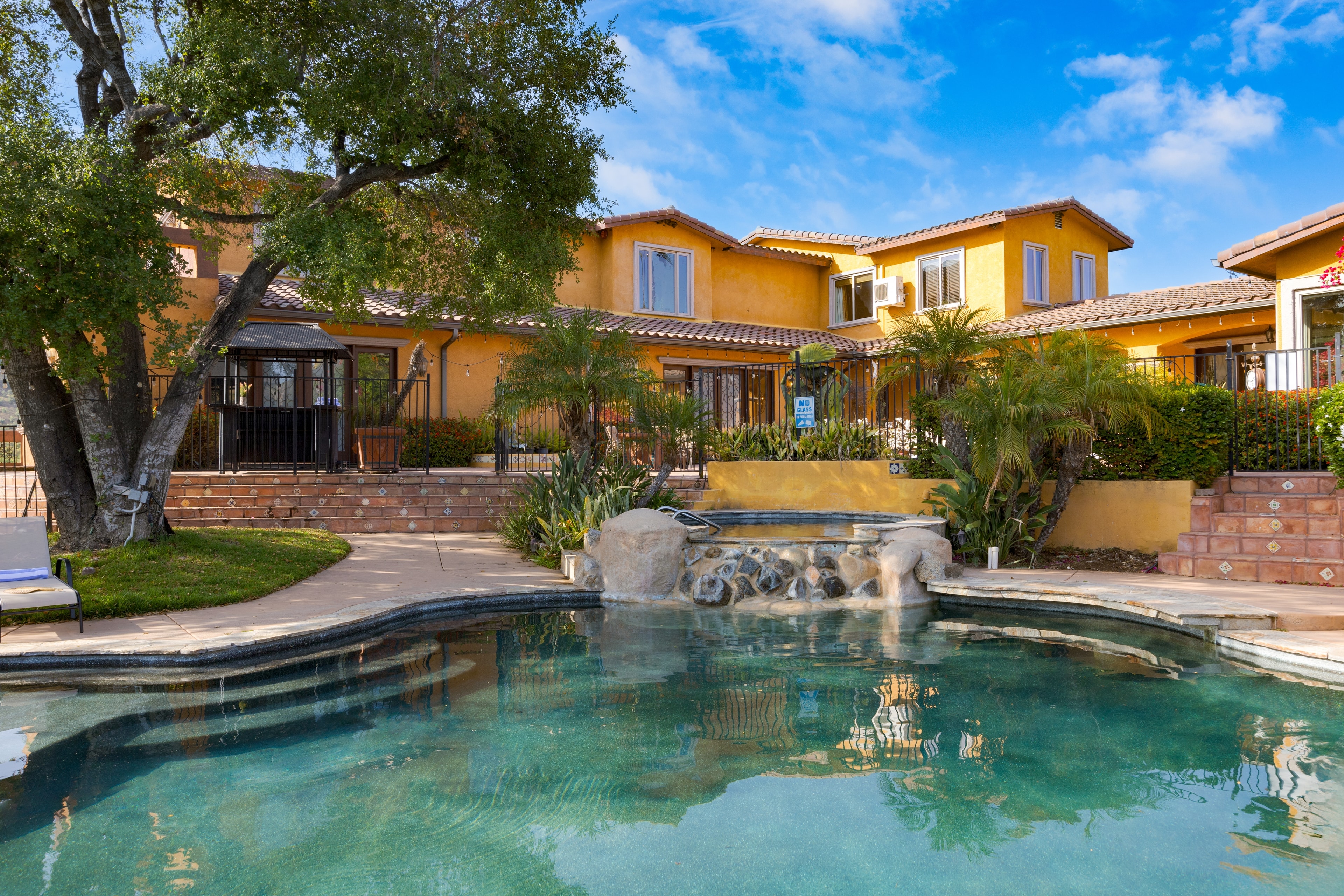 Beautiful custom pool.