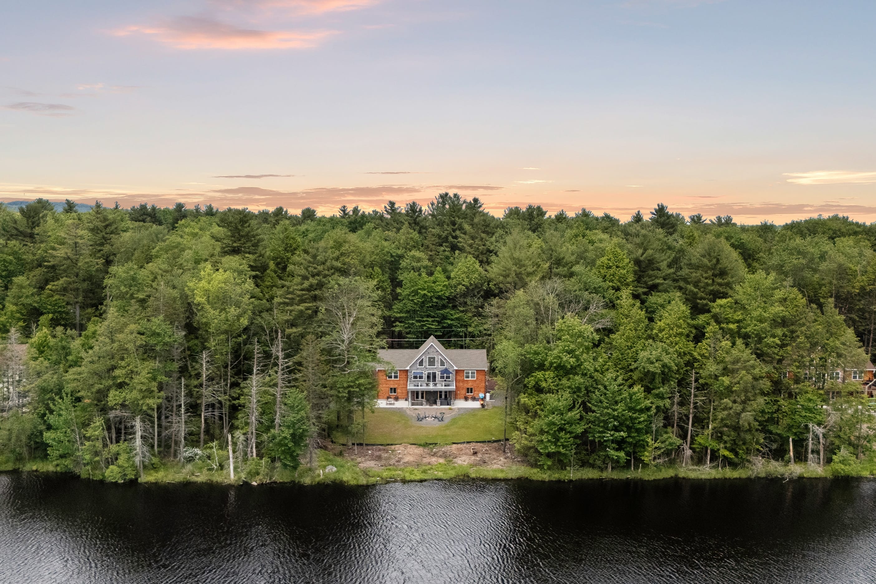 Waterfront retreat.