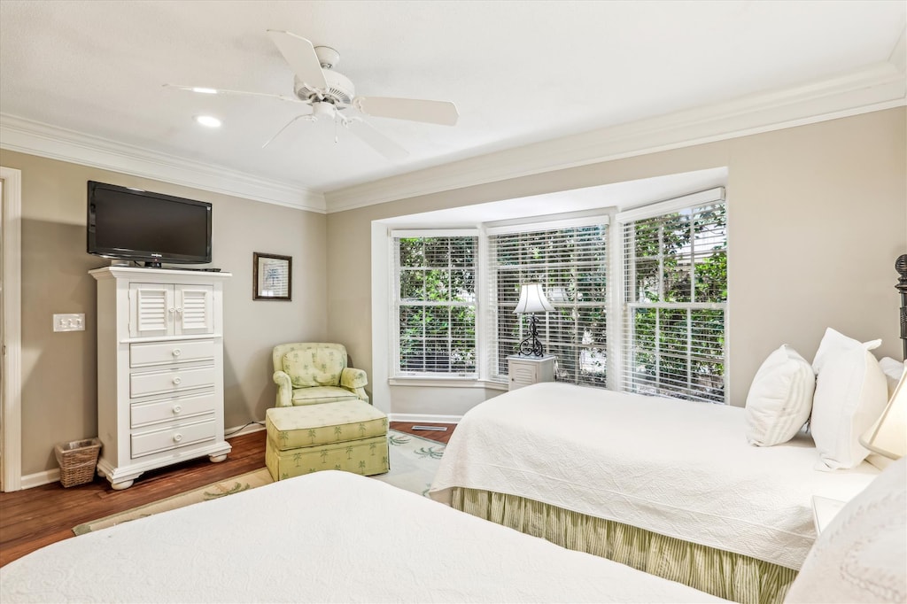Guest Bedroom with Two Twin Beds at 4 Greenwood Court