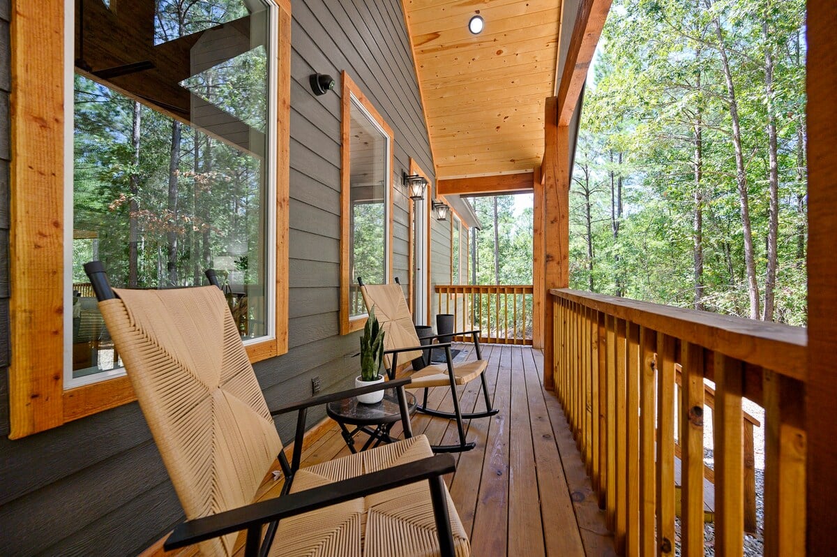 Relax on the front porch.