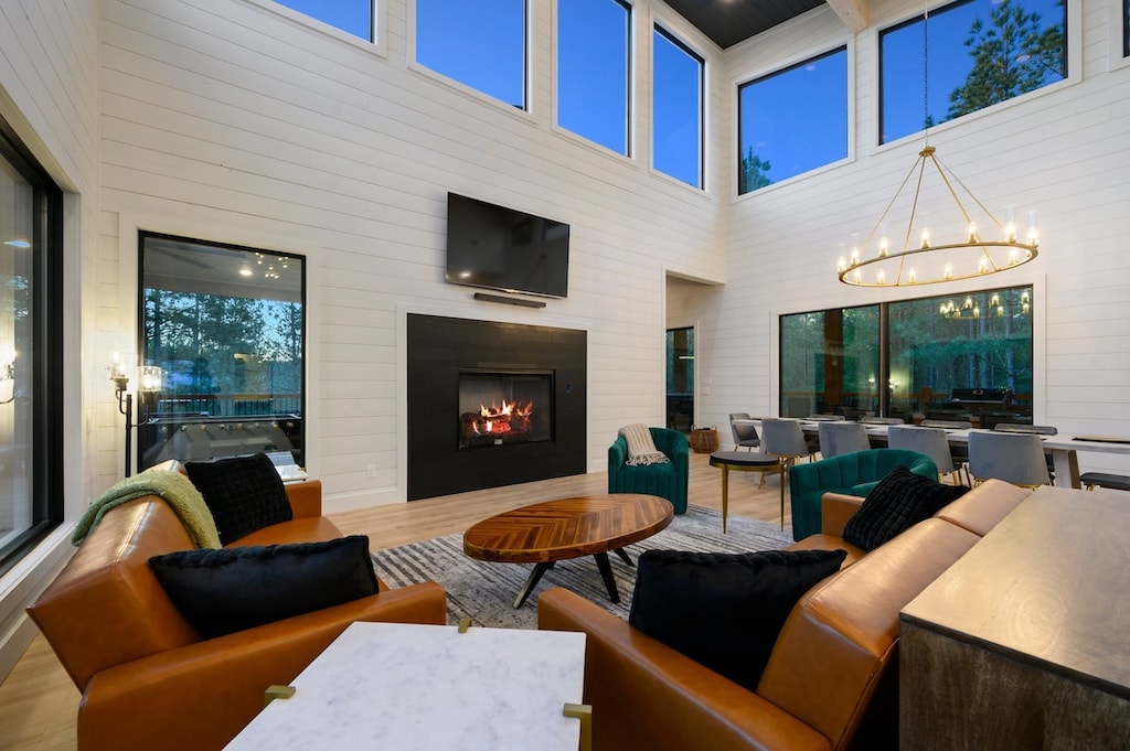 Relaxing space for friends and family to gather