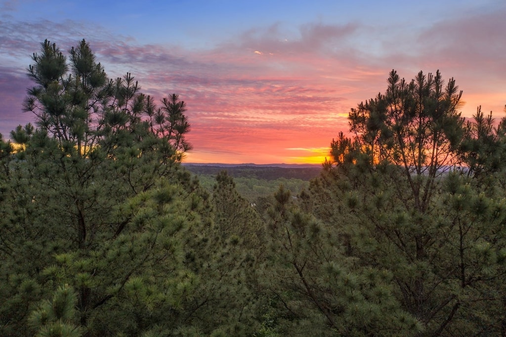 Partial mountain views and gorgeous sunrises
