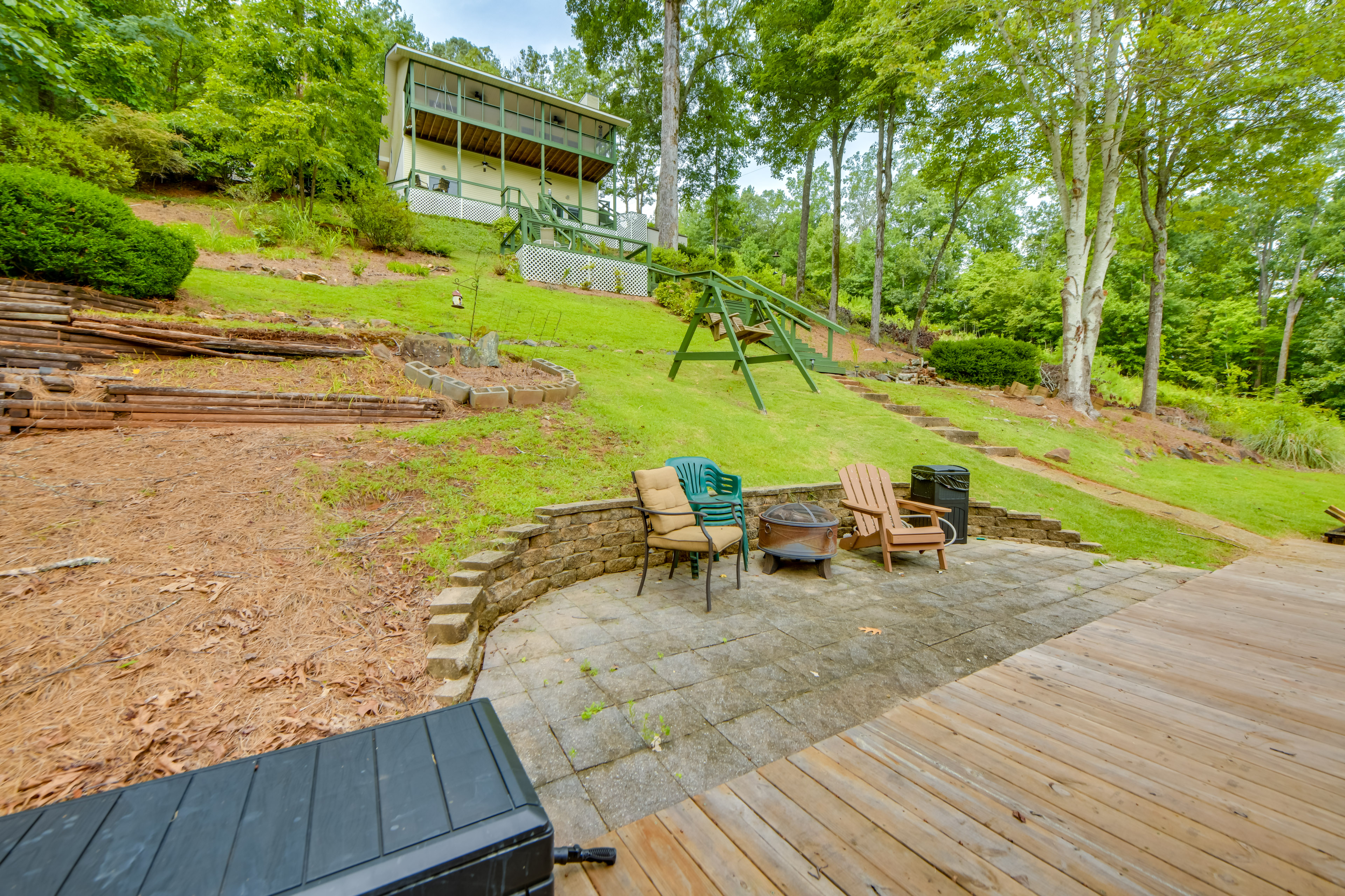 Property Image 2 - Waterfront Lake Martin Home: Boat Dock, Fire Pit!