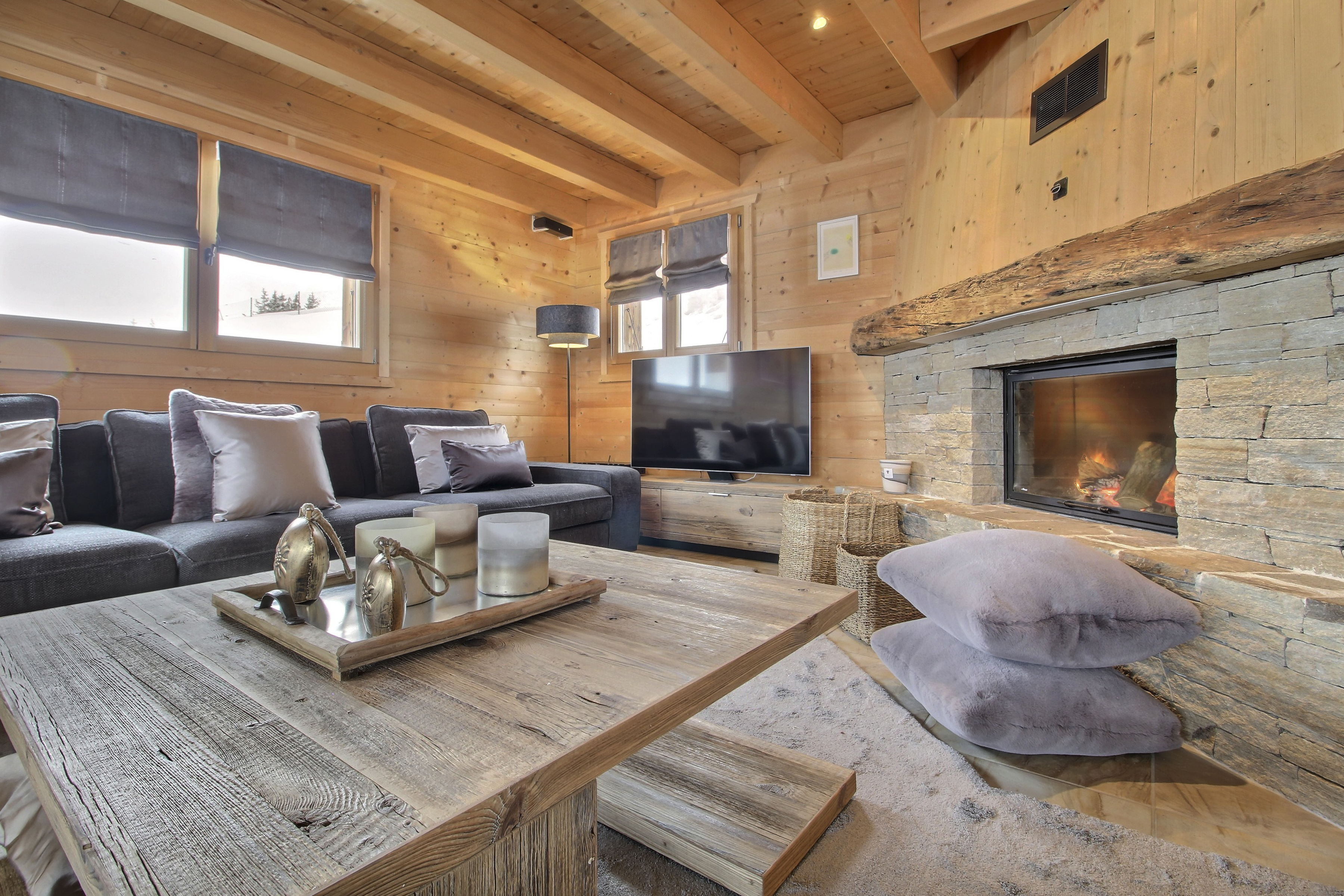 Property Image 2 - CHALET LES BELIERS ❄ Alpine chic, sauna & jacuzzi