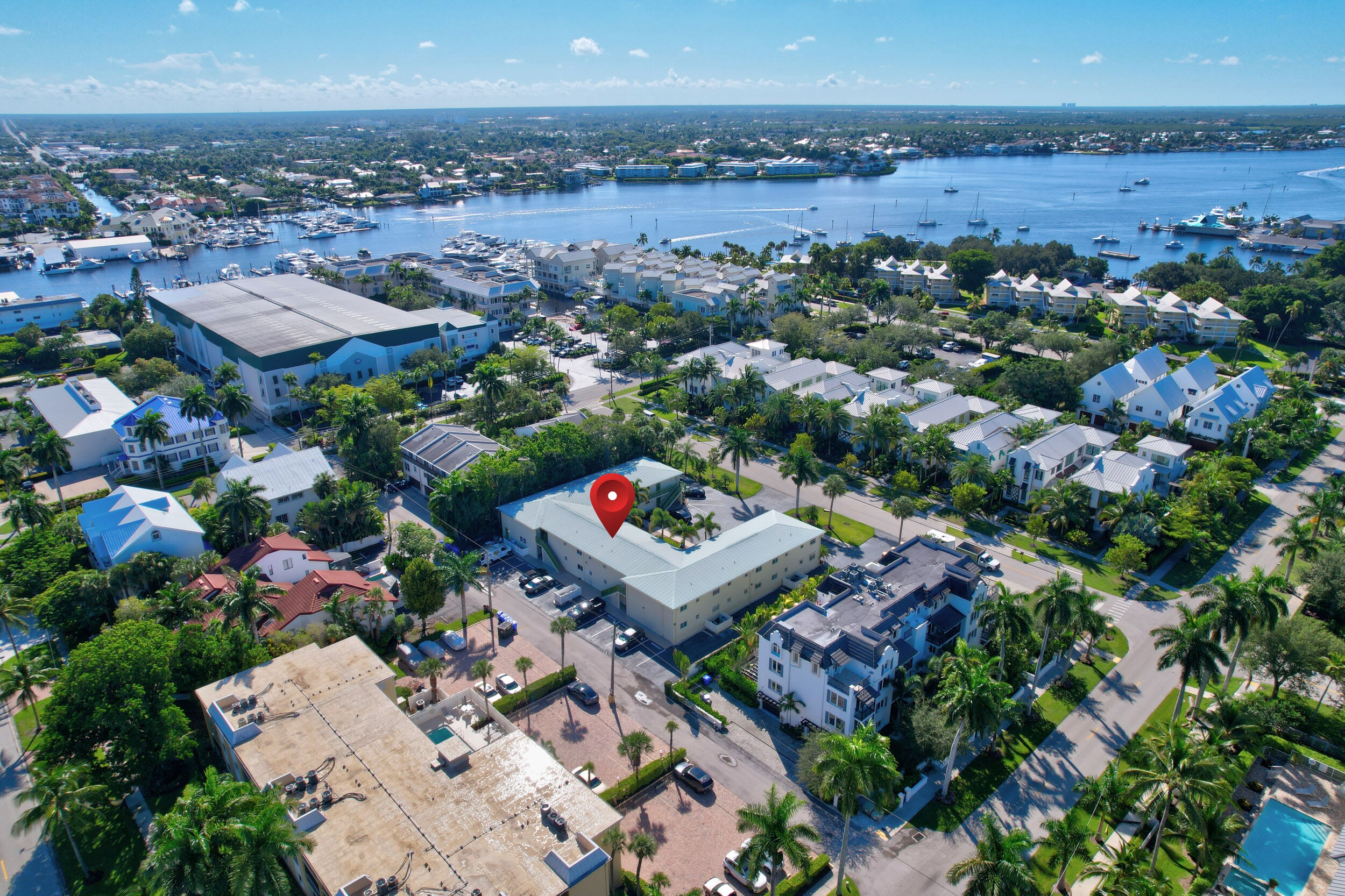 A View South and East Towards Molly's Marine