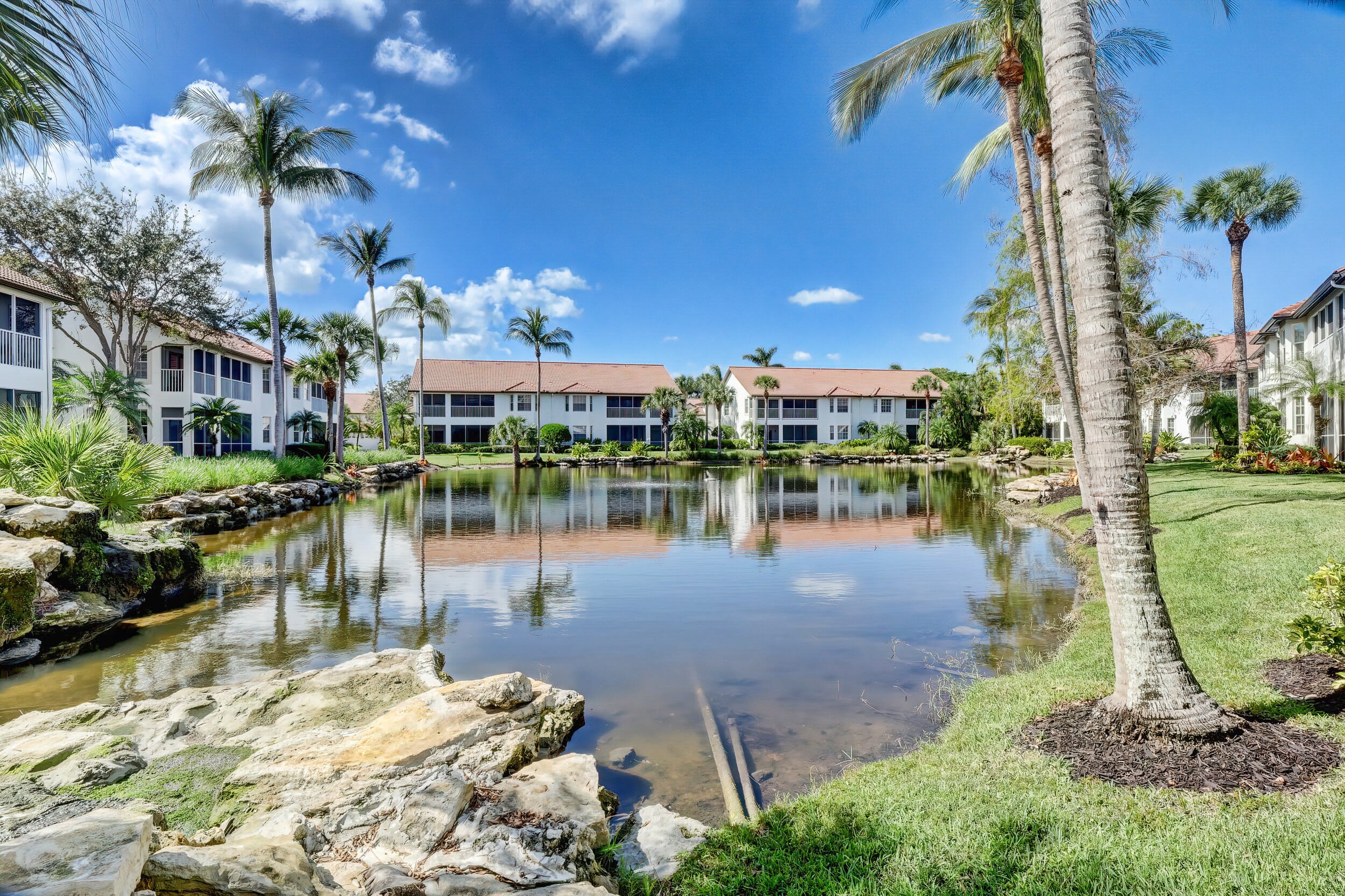 The Lake Is Just a Few Steps From the Back of the Lanai