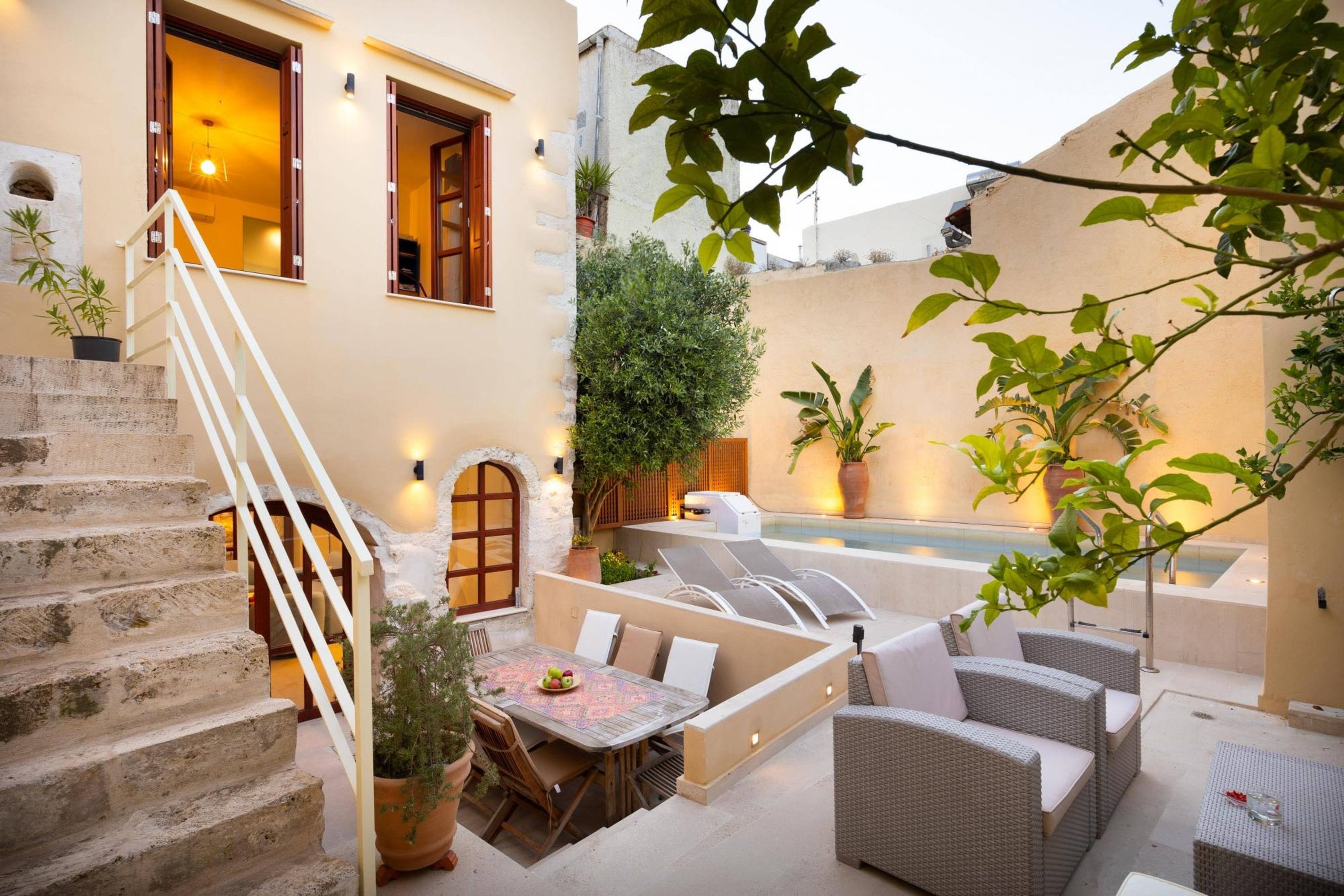 Property Image 1 - Stylish villa Byblos in Rethymno w heated pool