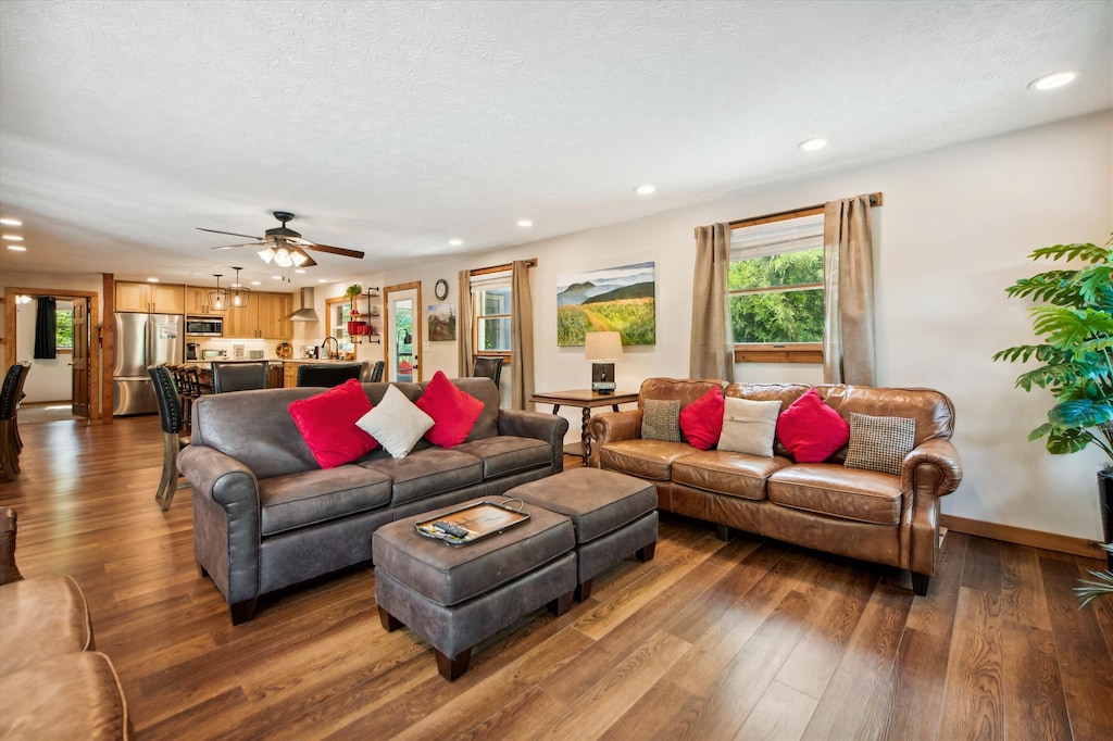 Family Room (3 Couches and 2 Ottomans)