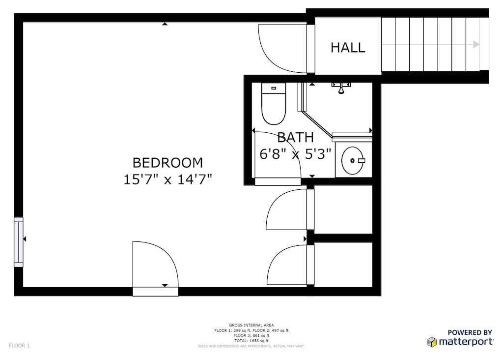 Bottom Level Floor Plan