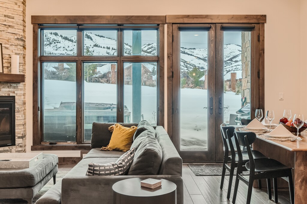 Open Layout Living and Dining Space