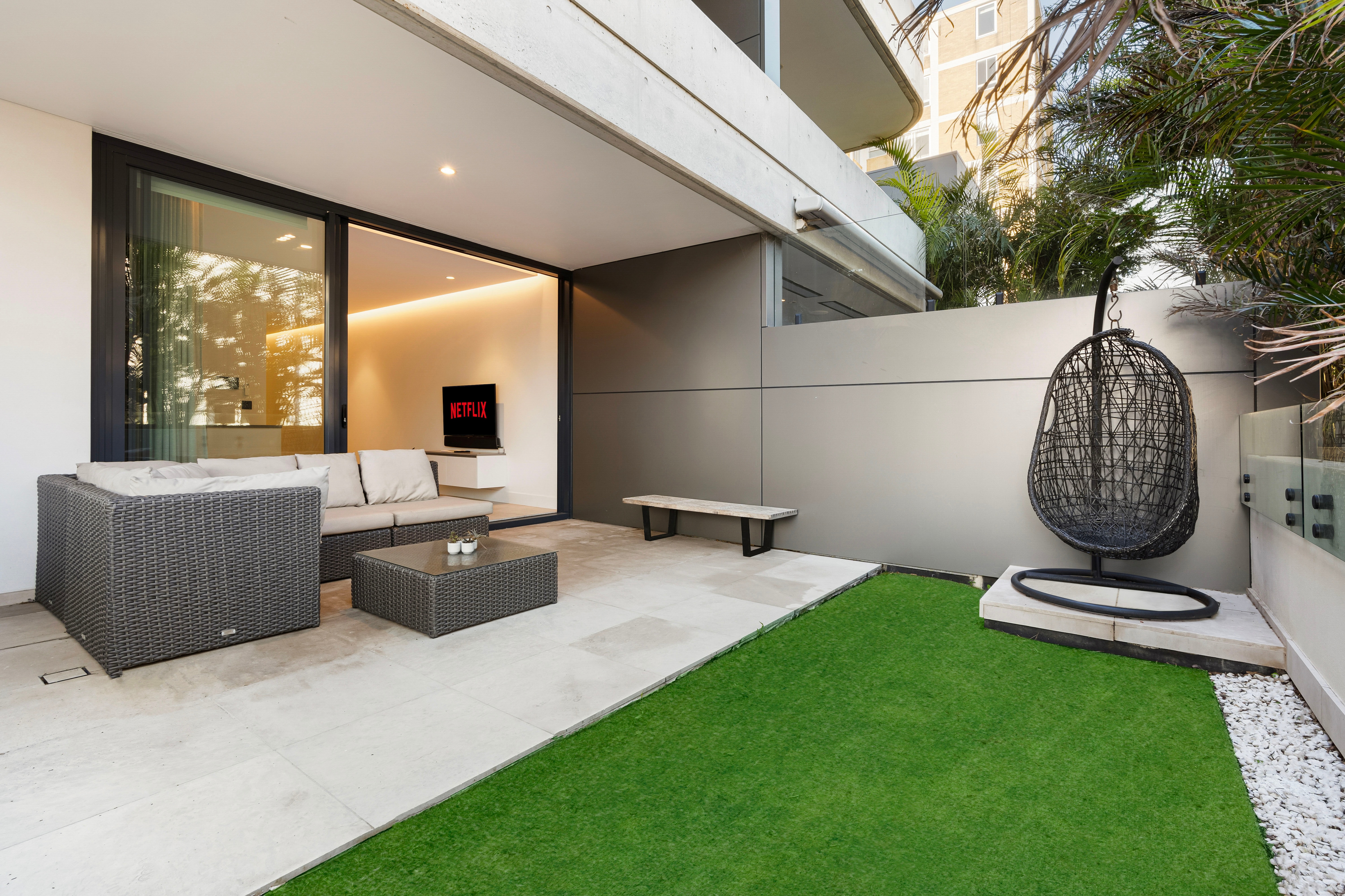 Modern 1BR Abode w/ Courtyard Steps to the Beach