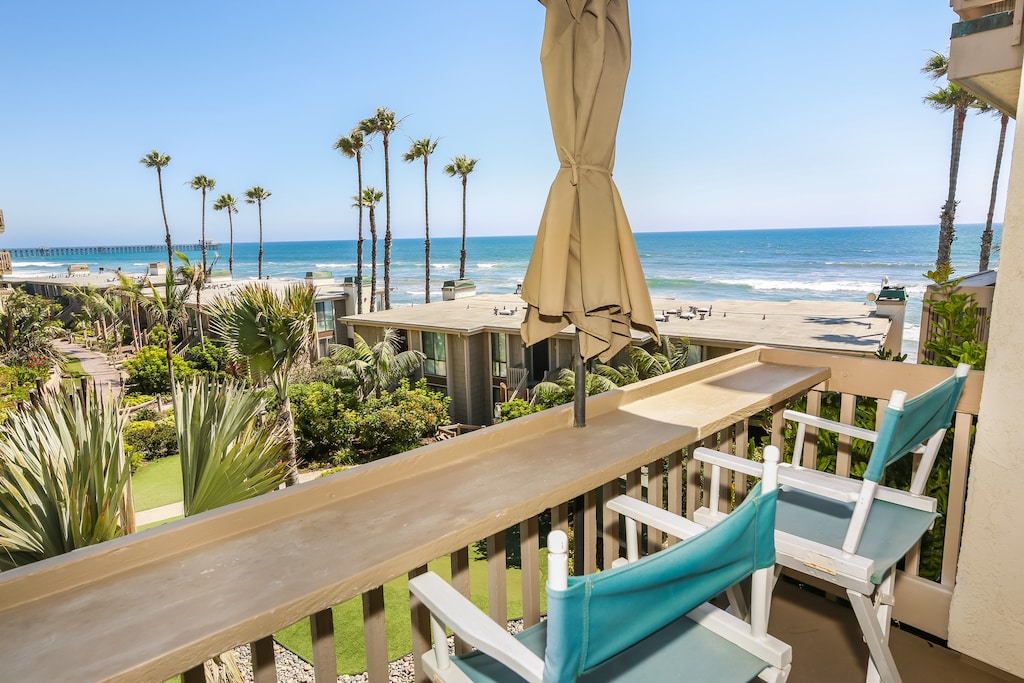 Sit on your south facing balcony and enjoy the views