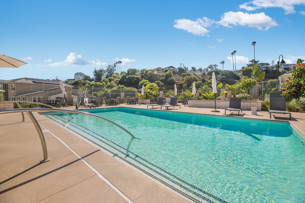 Beautiful heated pool for guests' use
