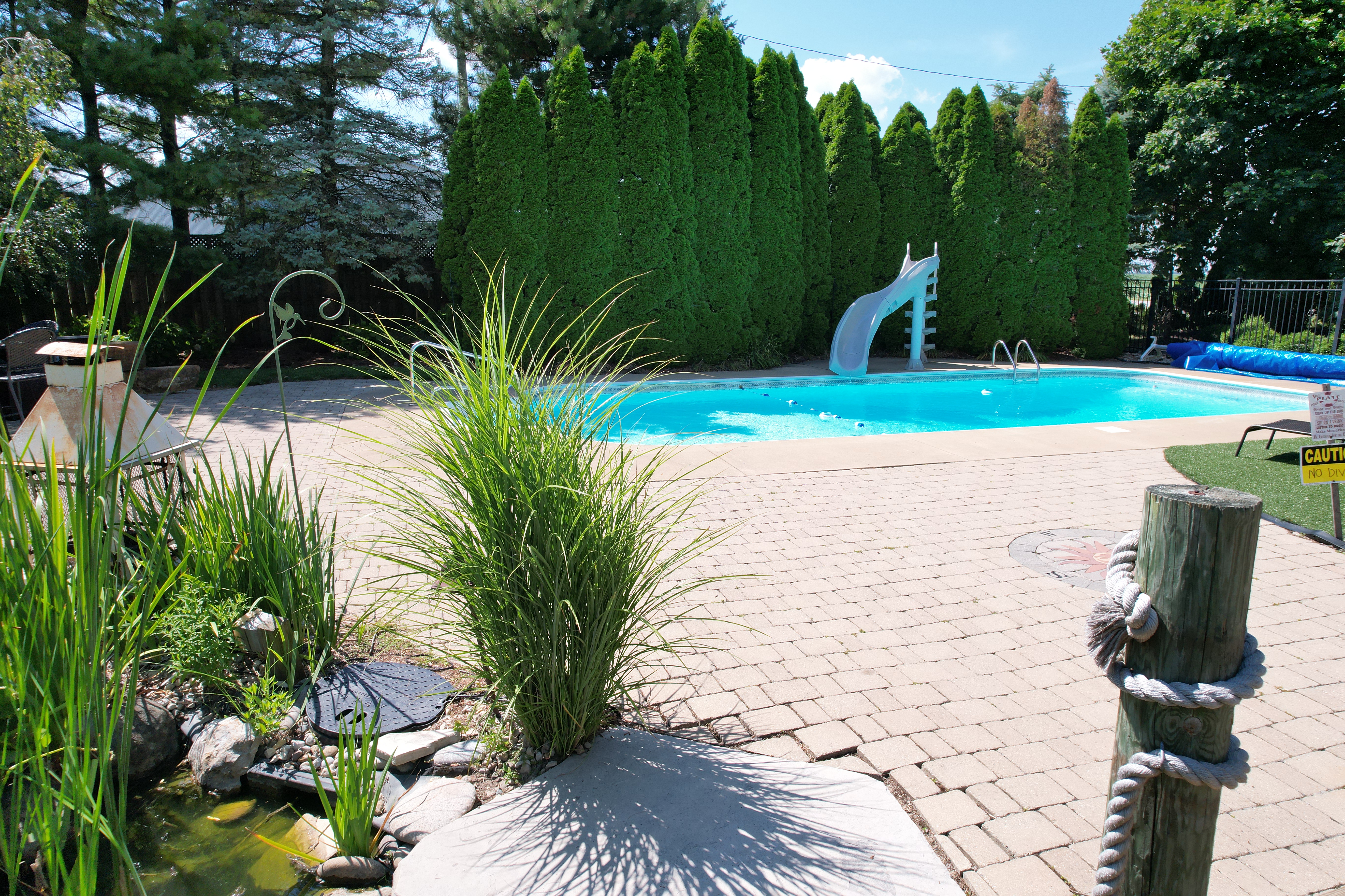 Pool w/ Water Slide