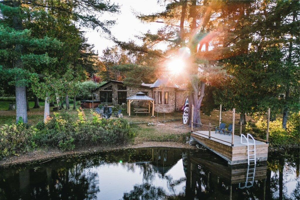 Claim your tranquil escape; recharge by the glistening lake.