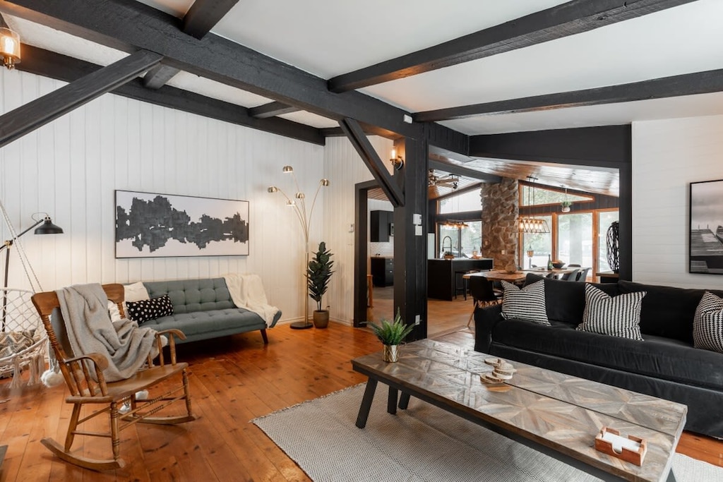 Relax and unwind in the living room