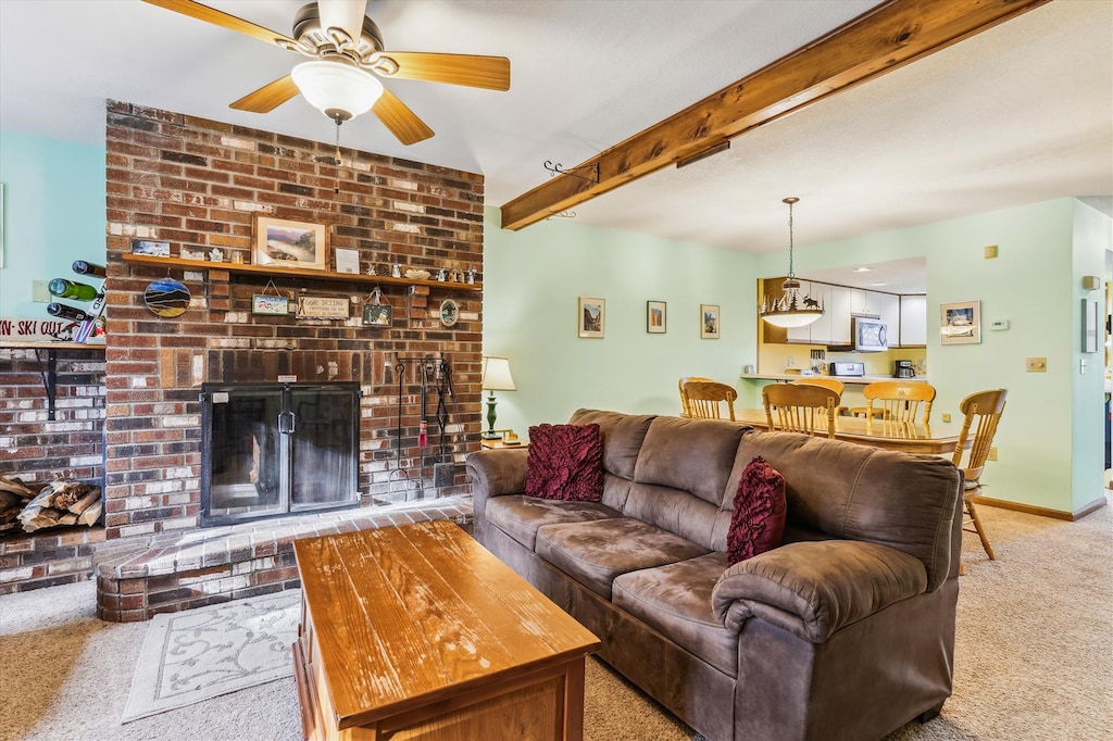 On the cold days, start a fire, and enjoy the fireplace.