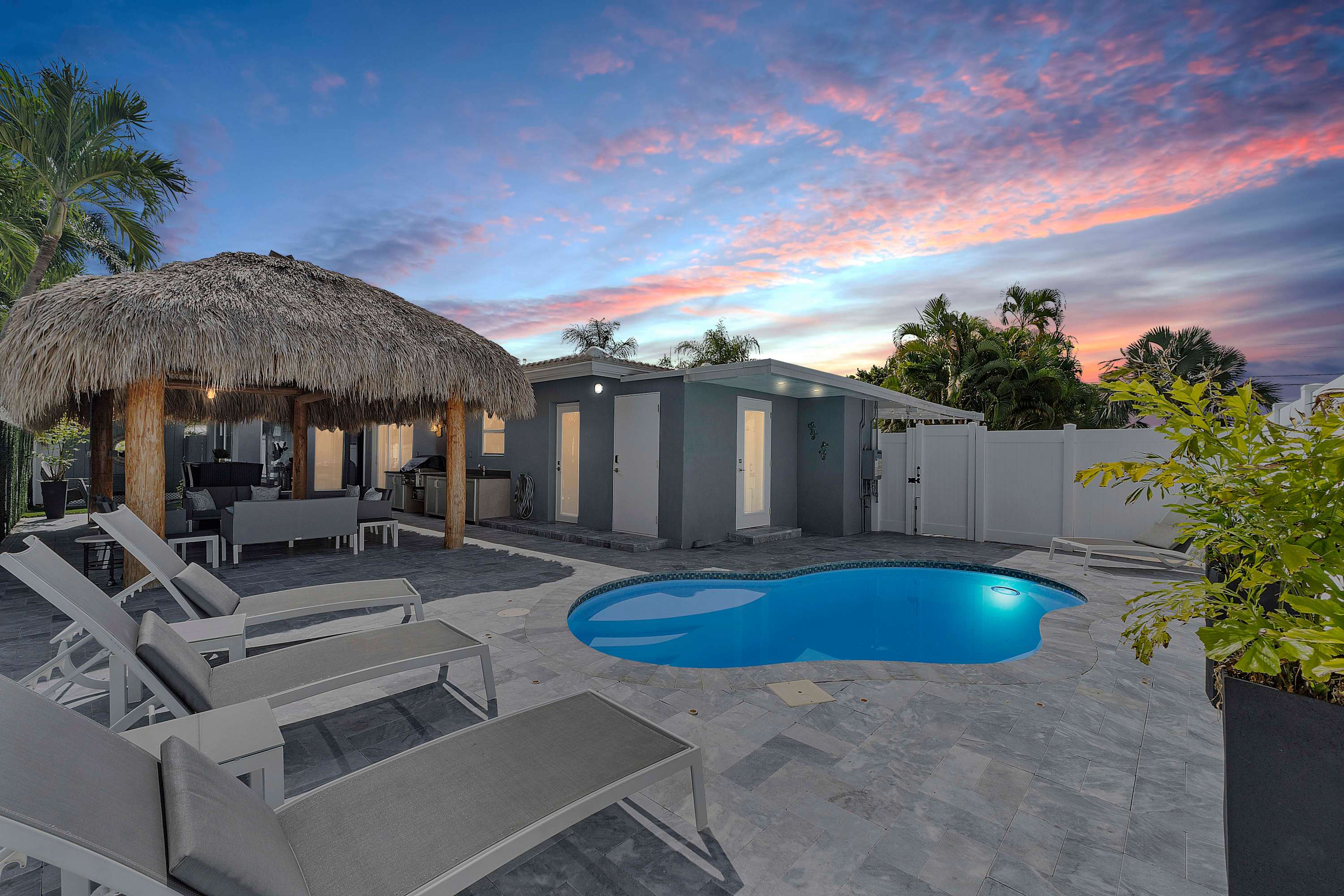 Step into your backyard paradise—where relaxation and fun await!